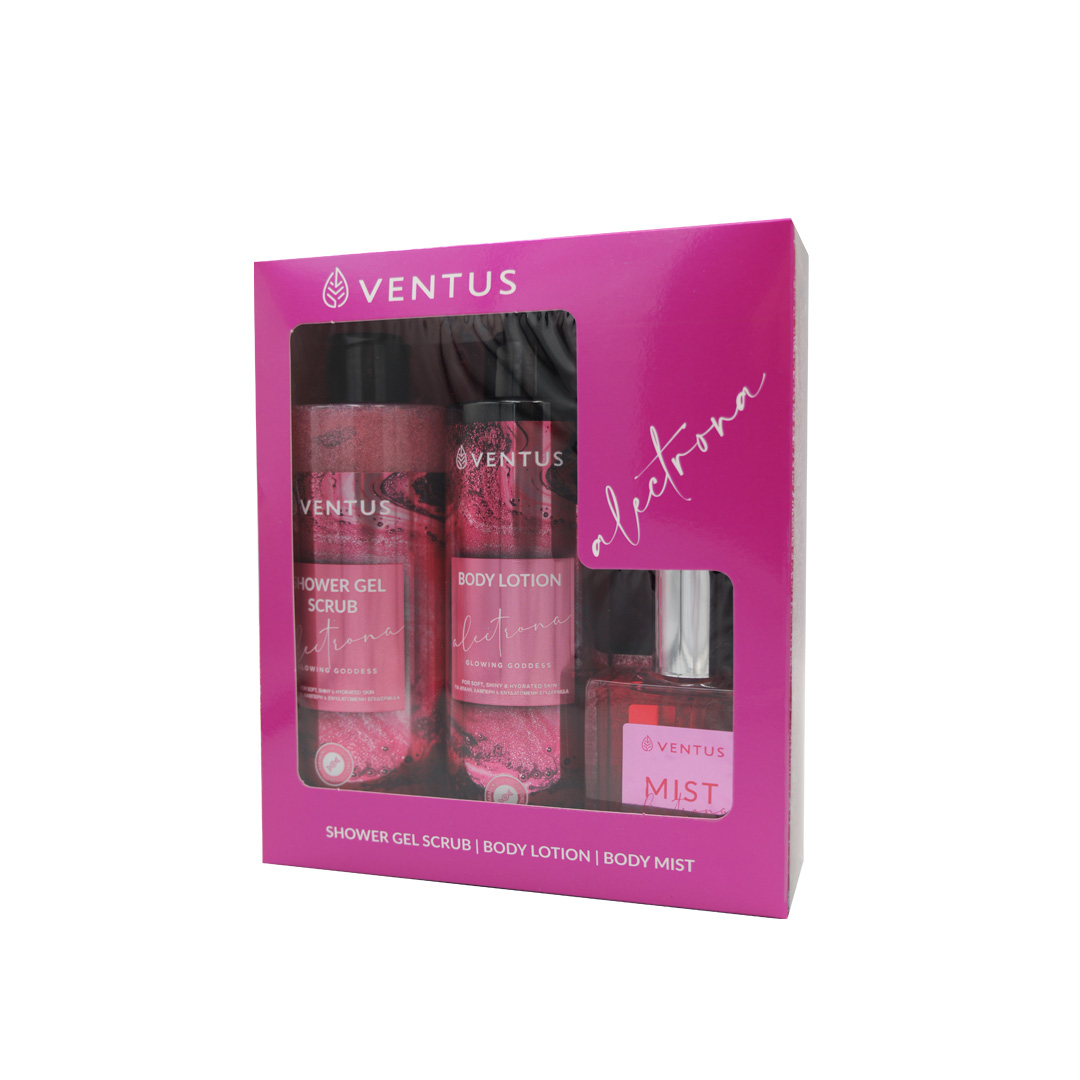Ventus Alectrona Gift Set Sh.gel 300ml + Bl 250ml + Mist 50ml