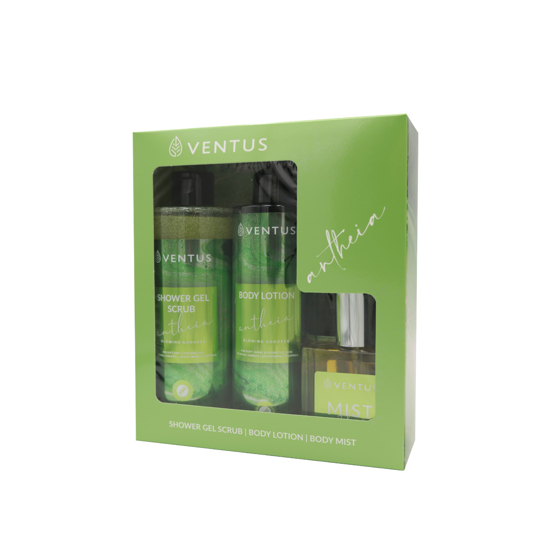 Ventus Antheia Gift Set Sh.gel 300ml + Bl 250ml + Mist 50ml