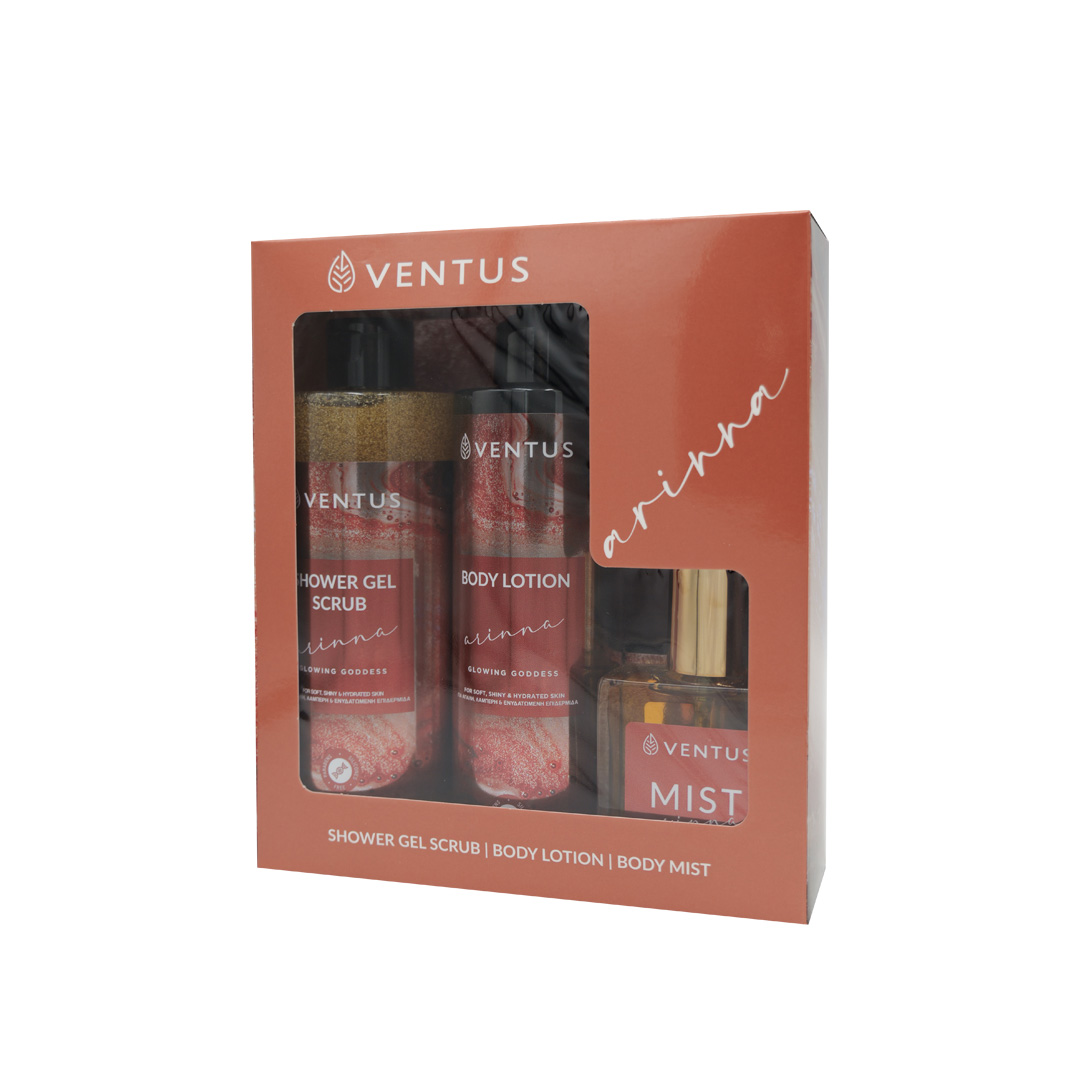 Ventus Arinna Gift Set Sh.Gel 300ml + Bl 250ml + Mist 50ml