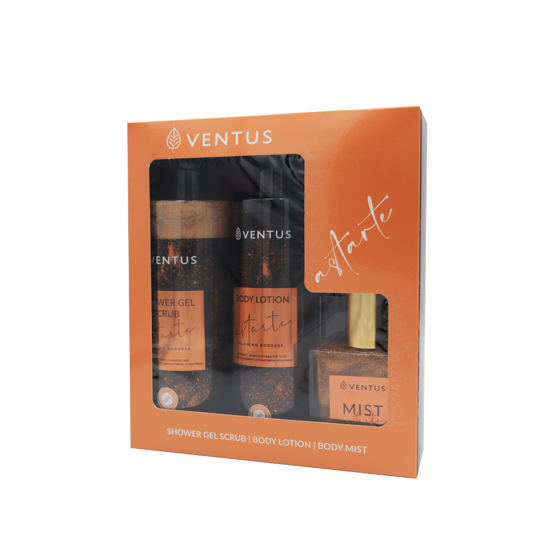 Ventus Astarte Gift Set Sh.gel 300ml + Bl 250ml + Mist 50ml