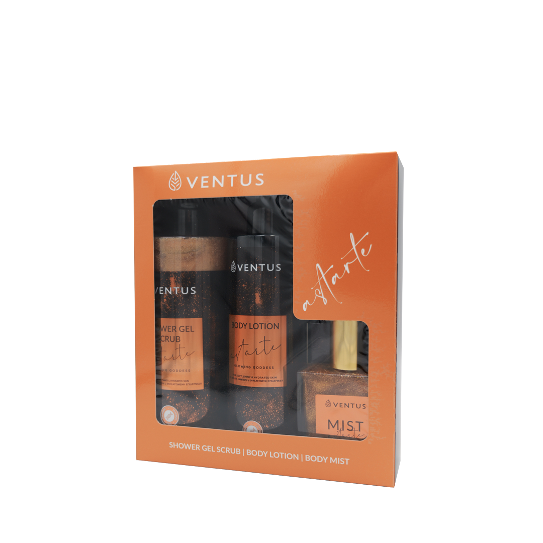 Ventus Astarte Gift Set Sh.gel 300ml + Bl 250ml + Mist 50ml