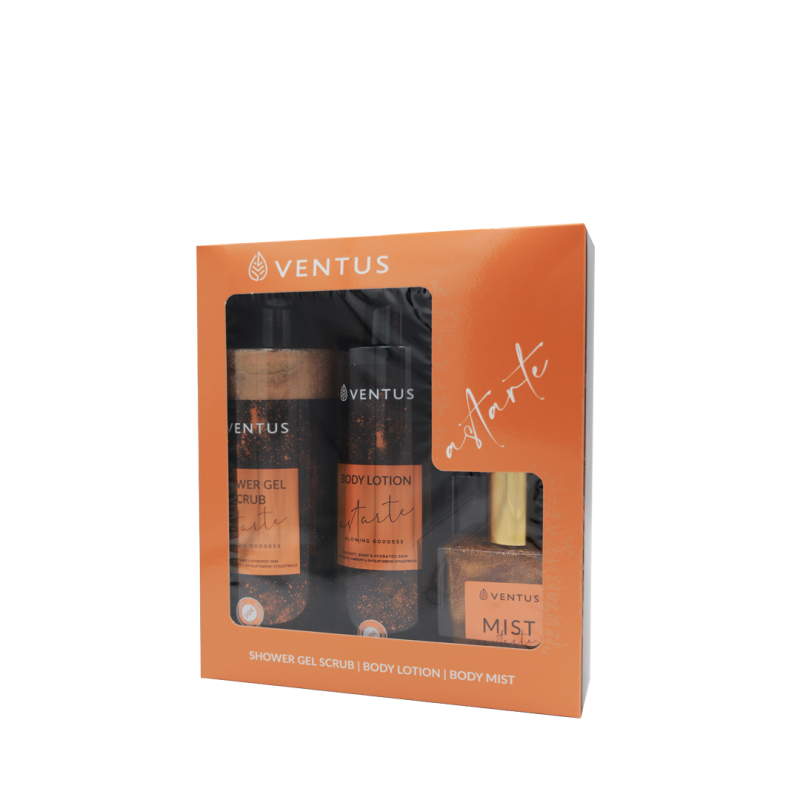 Ventus Astarte Gift Set Sh.gel 300ml + Bl 250ml + Mist 50ml