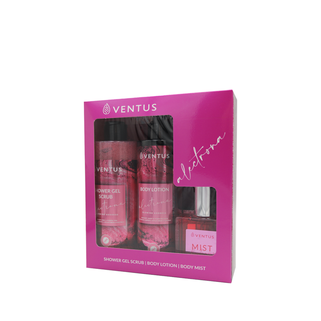 Ventus Alectrona Gift Set Sh.gel 300ml + Bl 250ml + Mist 50ml