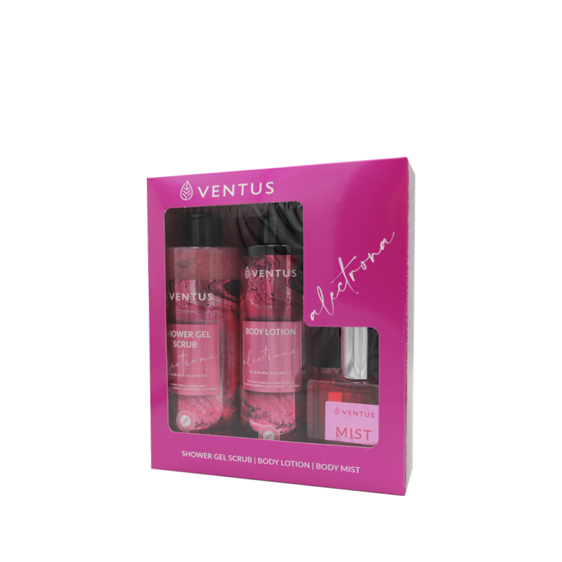 Ventus Alectrona Gift Set Sh.gel 300ml + Bl 250ml + Mist 50ml