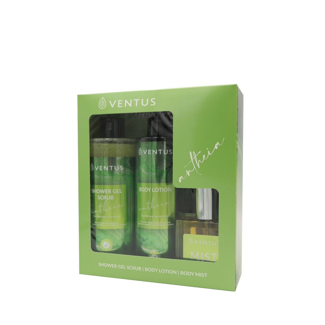 Ventus Antheia Gift Set Sh.gel 300ml + Bl 250ml + Mist 50ml