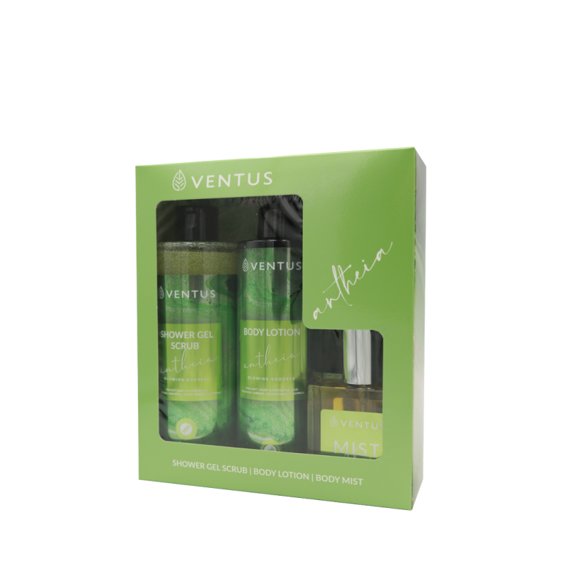 Ventus Antheia Gift Set Sh.gel 300ml + Bl 250ml + Mist 50ml