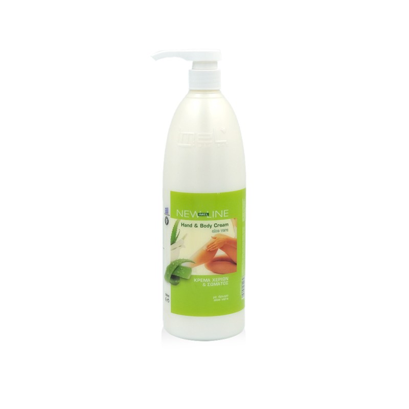 Κρέμα Χεριών & Σώματος New Line Aloe Vera 1000ml
