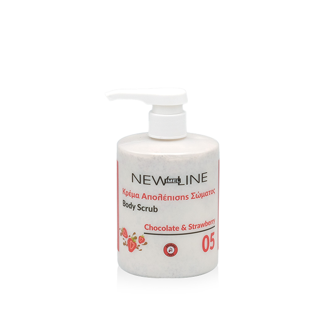 Κρέμα Απολέπισης Σώματος New Line Choco - Fragola 500ml