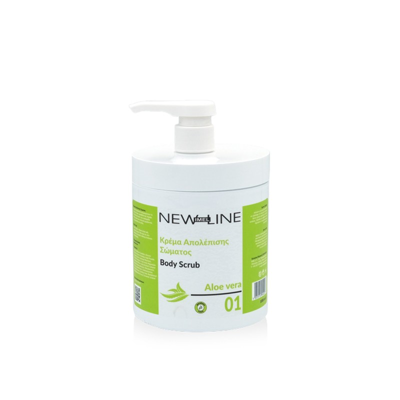 Κρέμα Απολέπισης Σώματος New Line Aloe Vera 1000ml