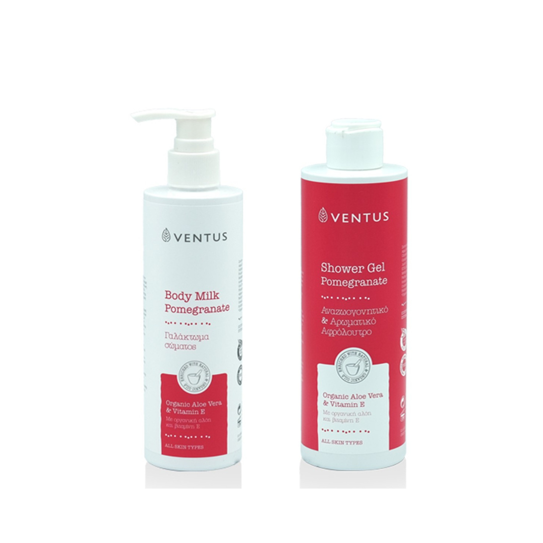 Body Milk & Shower Gel 250ml (1+1) Ventus Pomegrande
