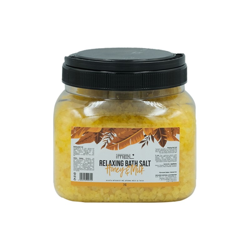 Άλατα Μπάνιου Imel Pure Relief Milk - Honey 2kg