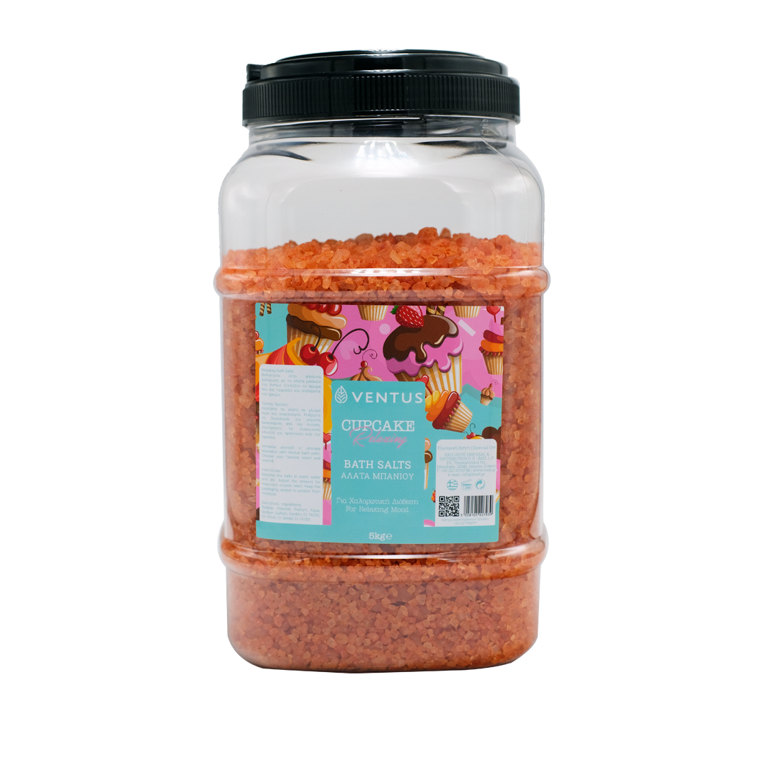 Ventus Relaxing Bath Salts Cupcake 5kg