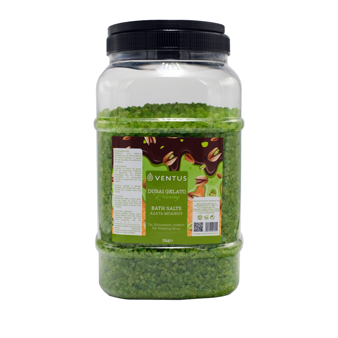 Ventus Relaxing Bath Salts Dubai Gelato 5kg