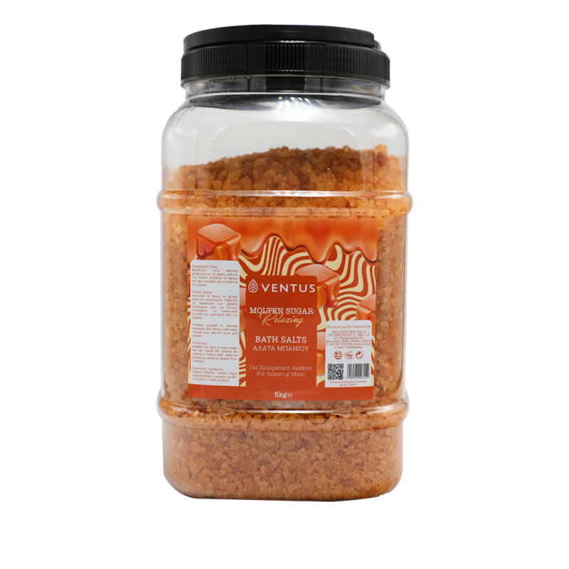 Ventus Relaxing Bath Salts Molten Sugar 5kg Ventus Relaxing Bath Salts Molten Sugar 5kg