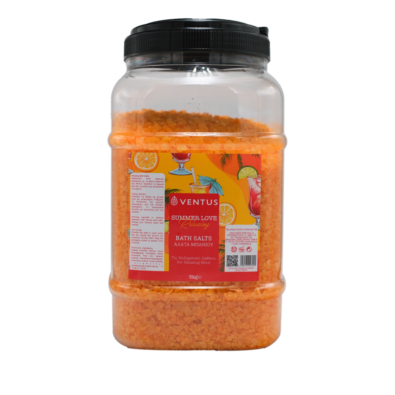 Ventus Relaxing Bath Salts Summer Love 5kg Ventus Relaxing Bath Salts Summer Love 5kg