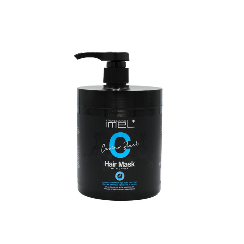 Μάσκα Μαλλιών Imel Caviar Black 1000ml