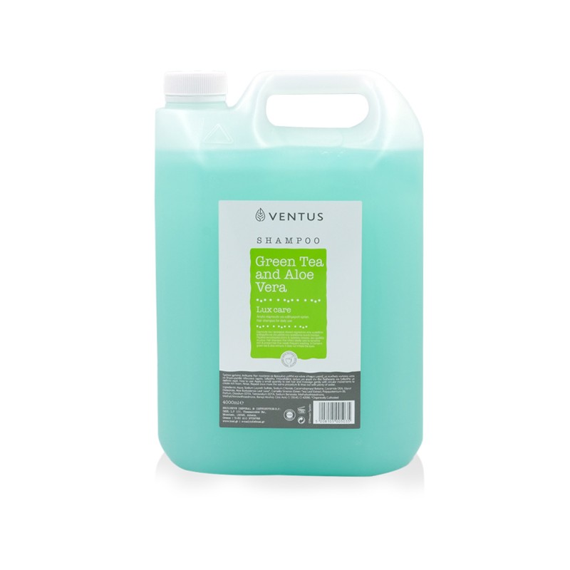 Σαμπουάν Ventus Green Tea & Aloe Vera 4000ml