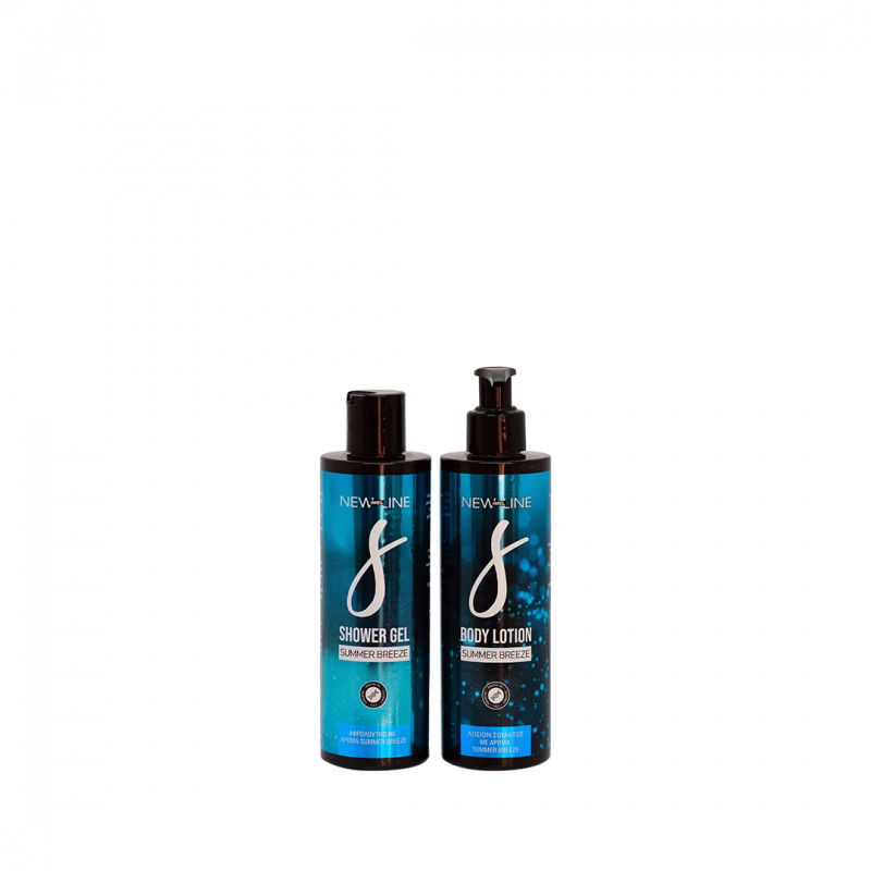 New Line Γαλάκτωμα Σώματος & Αφρόλουτρο Summer Breeze 250ml