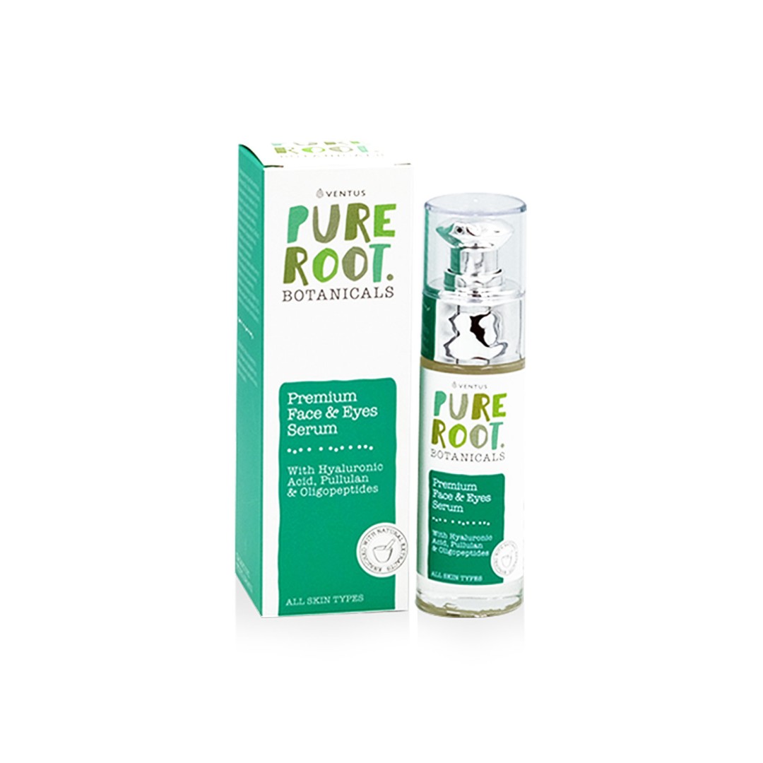 Ορός Προσώπου & Ματιών Ventus Pure Root Premium Face & Eyes Serum 30ml