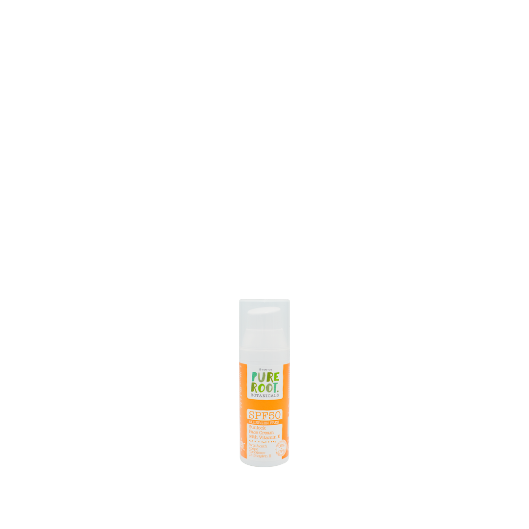 Αντηλιακή Κρέμα Προσώπου Ventus Pure Root SPF 50 50ml