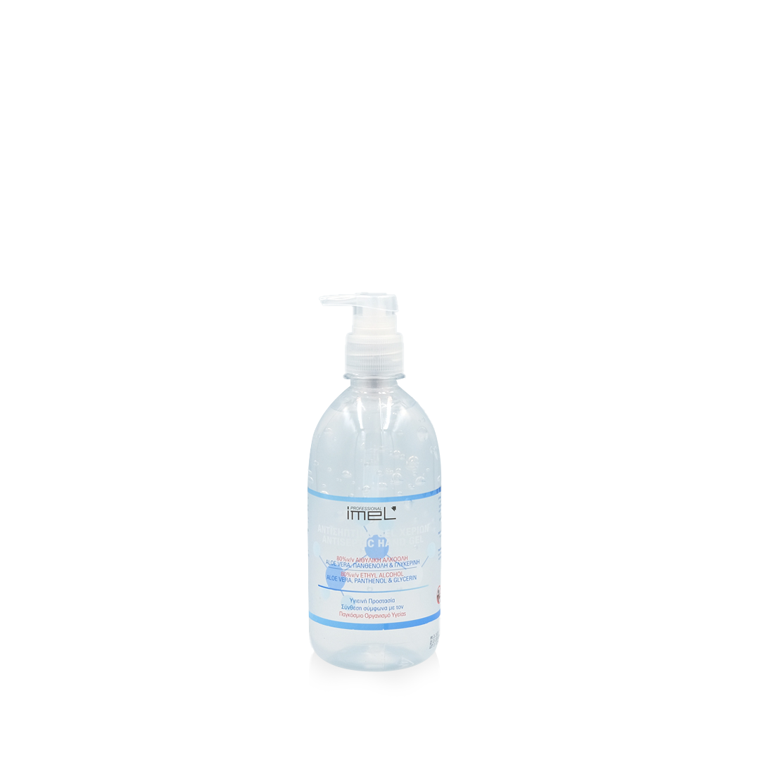 Imel Antiseptic Hand Gel 80% 500ml - Composition According To World Health Organization (WHO)